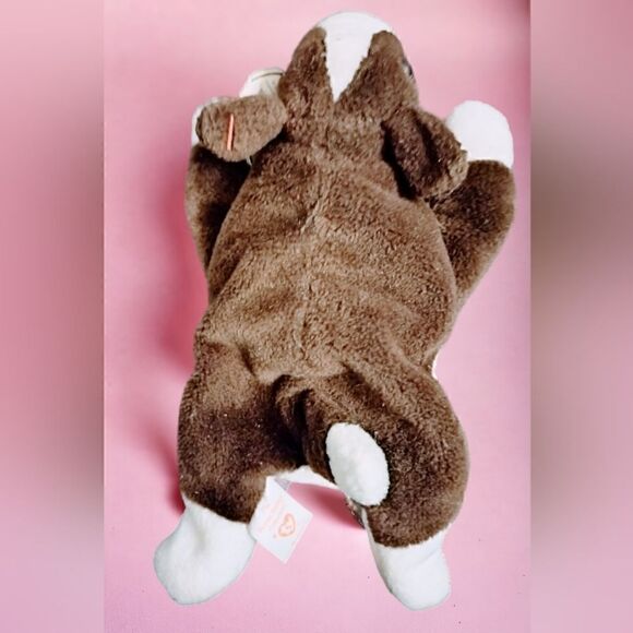 TY "BRUNO" Bull Terrier Dog with TAG AS COLLECTABLE! VINTAGE 1997 PERFECT! - Picture 2 of 11